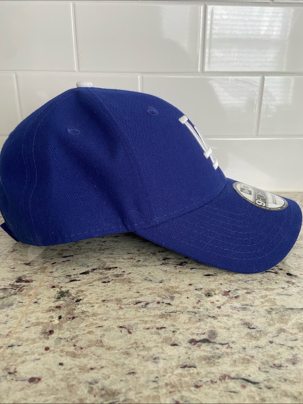 New Era NWT Unisex Royal Dodger Blue LA Dodgers 9FORTY Adjustable Baseball Hat - Picture 2 of 11